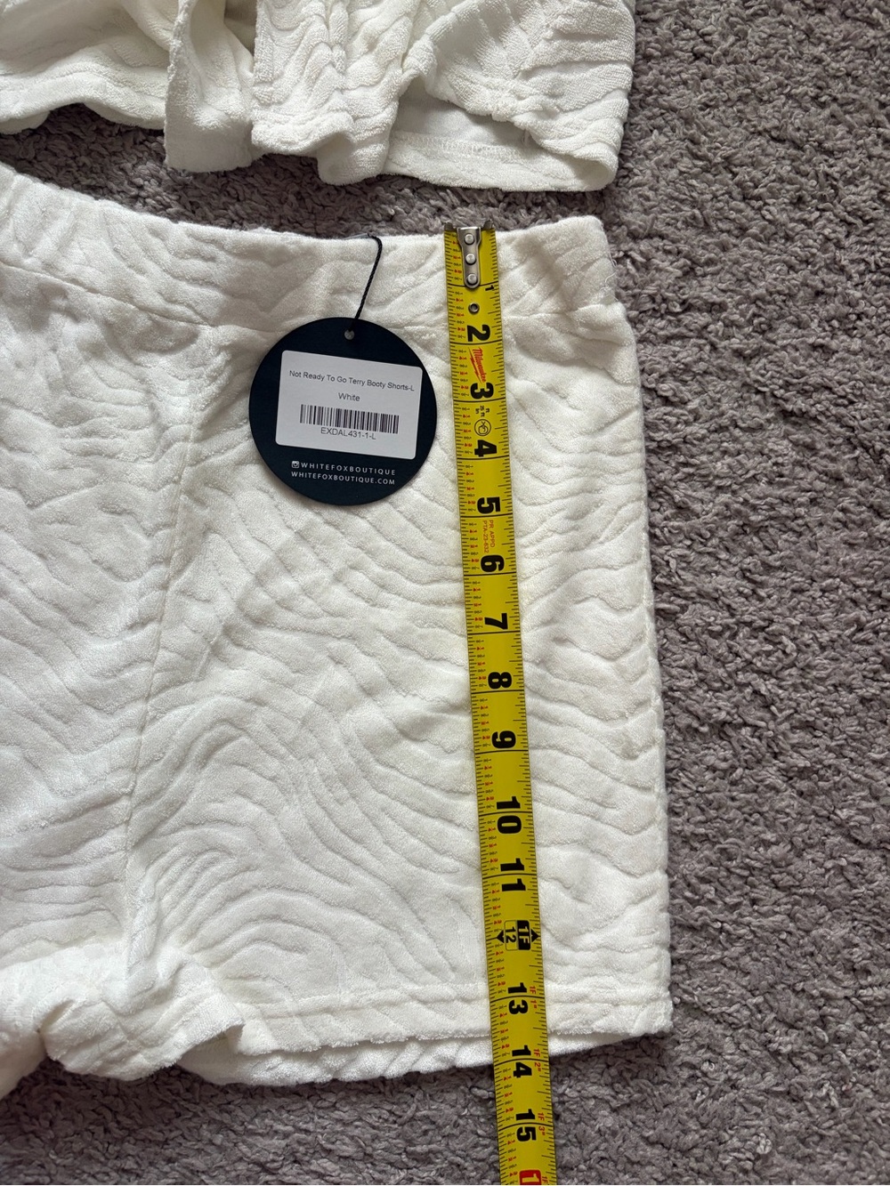 White Fox Cream Textured Set - Picture 5 of 10